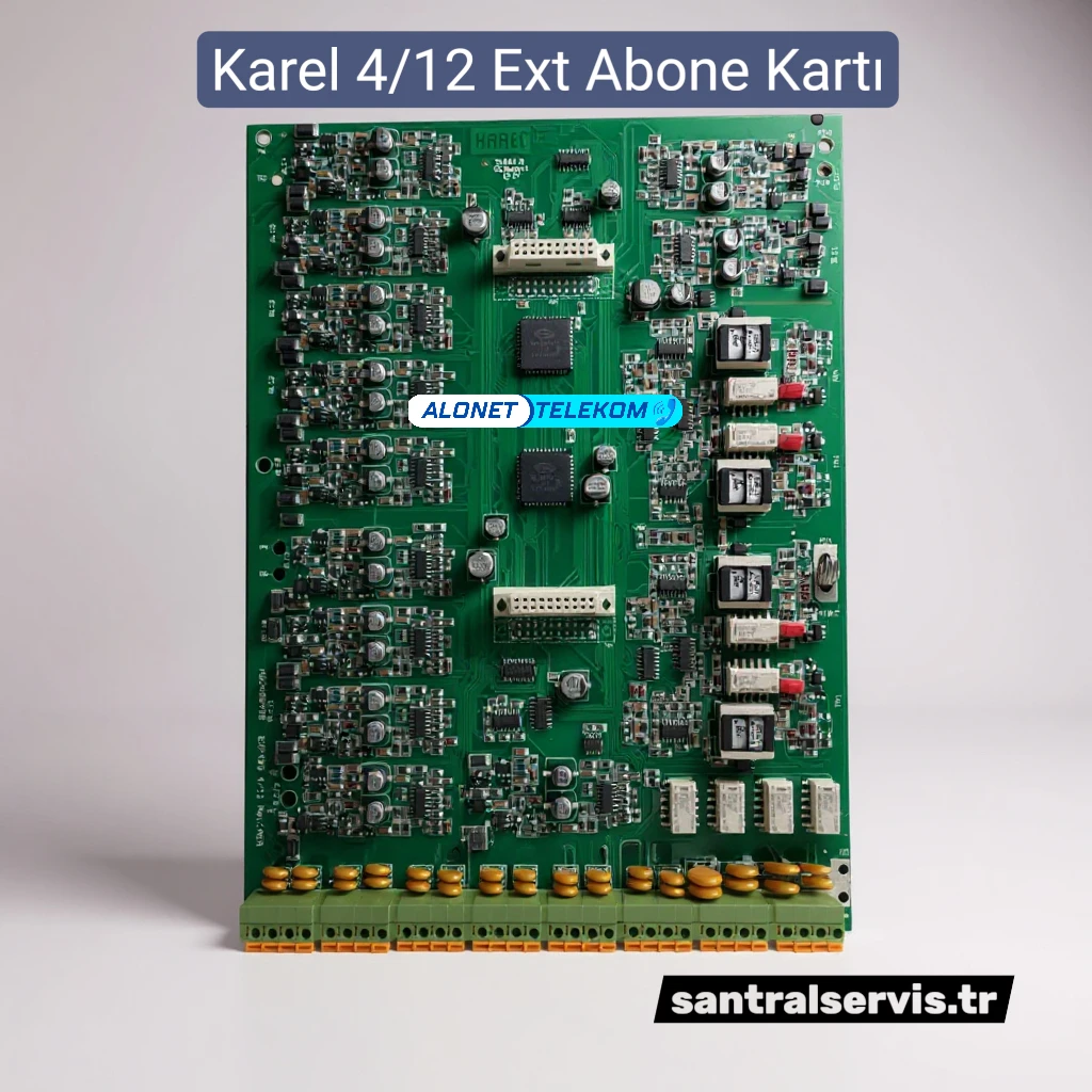 Karel 4/12 Ext Abone Kartı 1 karel 4_12 abone kartı