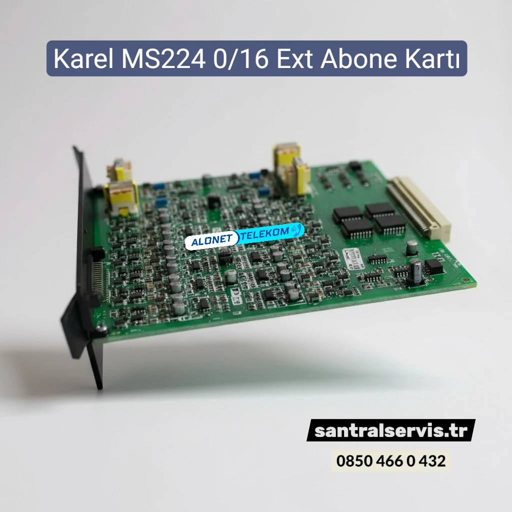 Karel Ms128 ve Ms224 0/16 Ext Abone Kartı 2 Karel Ms128 ve Ms224 0/16 Ext Abone Kartı - Görsel 2